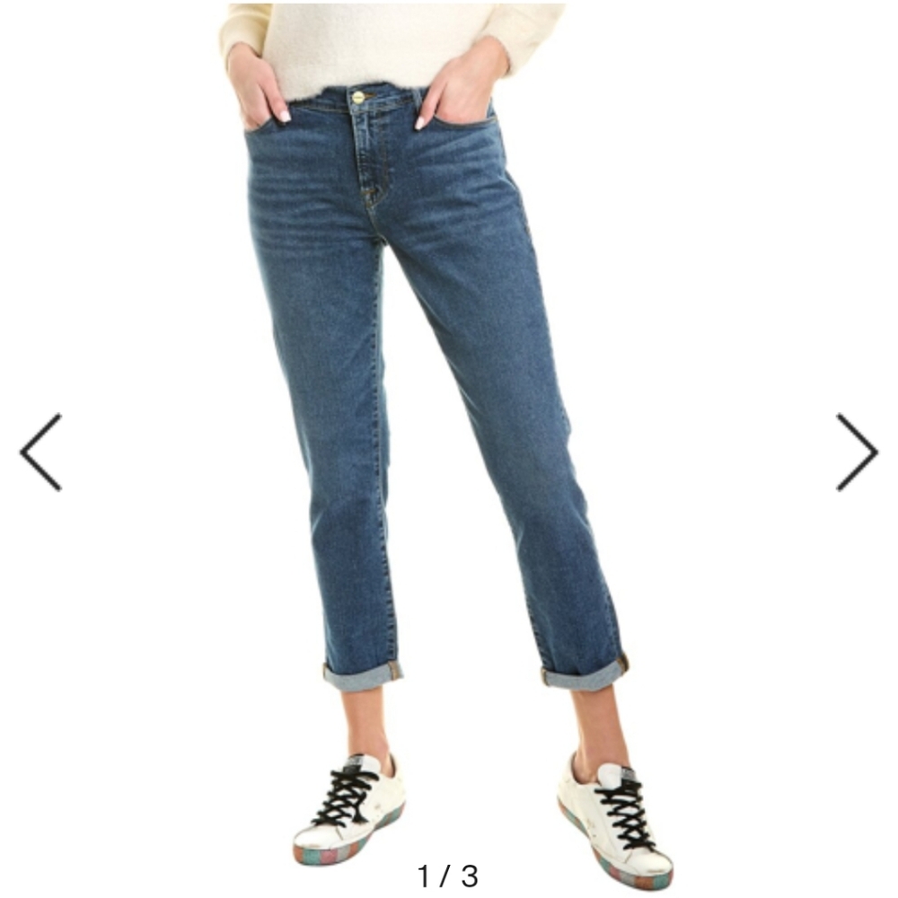 Frame Denim Women's Classic Blue Boyfriend Jeans